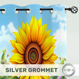 Sunflower Blackout Curtains Eyelet