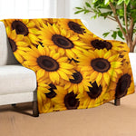 Sunflower Blanket Pattern Home Decor