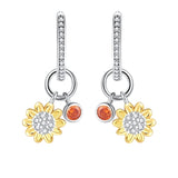 Sunflower Dangle Earrings