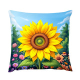 Sunflower Decorative Pillow