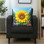 Sunflower Decorative Pillow Home Decor