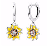 Sunflower Earrings