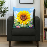 Sunflower Pillow Cover Home Decor