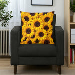 Sunflower Pillow Pattern Home Decor