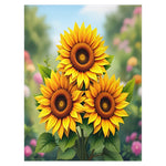 Sunflower Plush Blanket