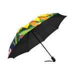 Sunflower Rain Umbrella Inside View