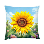 Sunflower Throw Pillow