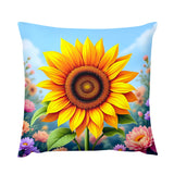 Sunflower Throw Pillow Cover