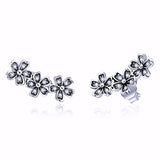 Three Flower Earrings