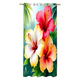 Tropical Flower Curtains
