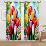 Tulip Curtains Home Decor