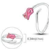Tulip Shaped Ring Size