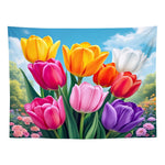 Tulip Tapestry Fabric