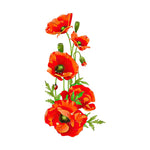 Poppy Flower Decal