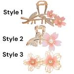 Japanese Flower Hair Clip