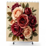 Vintage Flower Shower Curtain