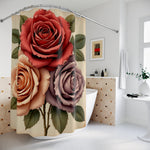 Vintage Rose Shower Curtain