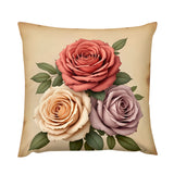 Vintage Rose Pillow