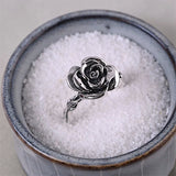 Vintage Rose Ring Top View
