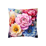 Watercolor Flower Pillow