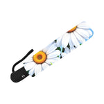 White Daisy Umbrella Cover