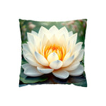 White Lotus Pillow