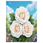 White Rose Blanket