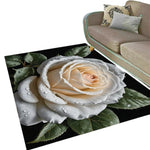 White Rose Rug