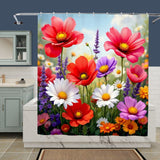 Wild Flower Shower Curtain