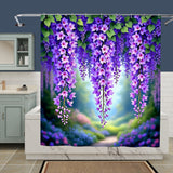 Wisteria Shower Curtain Home Decor