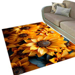 Yellow Daisy Rug