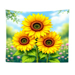 Yellow Flower Tapestry