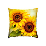Yellow Flower Throw Pillow