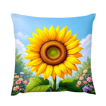 Yellow Sunflower Pillow