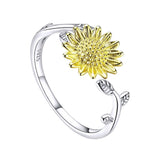 Yellow Sunflower Ring