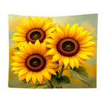 Yellow Sunflower Tapestry