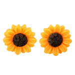 Earrings Sunflower