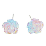 Acrylic Rose Earrings