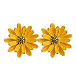 Yellow Daisy Earrings