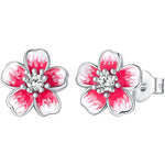 Japanese Cherry Blossom Earrings