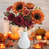 Artificial Seasonal Flower Bouquet