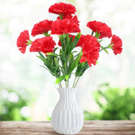 Artificial Carnation Bouquet