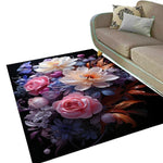 Flower Print Rug