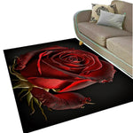 Red Rose Rug