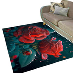 3d Flower Rug