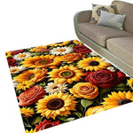 Floral Design Area Rug