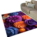 Flower Throw Rug