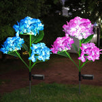 Hydrangea Solar Light