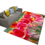 Red Tulip Rug
