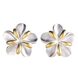 Plumeria Earrings Hawaiian Jewelry